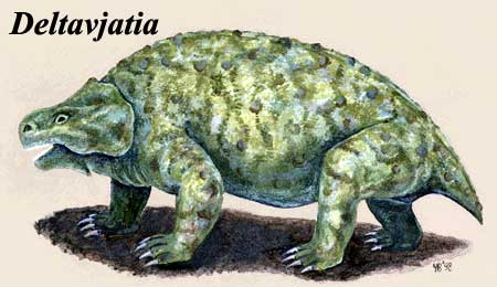 Deltavjatia, a pareiasaur