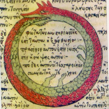 Ouroboros, the alchemical serpent