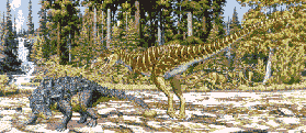 late Cretaceous scene - click here for more details