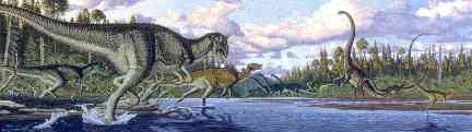 an early Jurassic marine scene - click here to see more