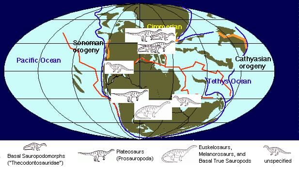 Norian sauropodomorphs