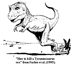 How to kill a Tyrannosaurus rex