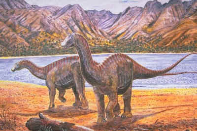 Nemegtosaurus mongoliensis by B. Krzic